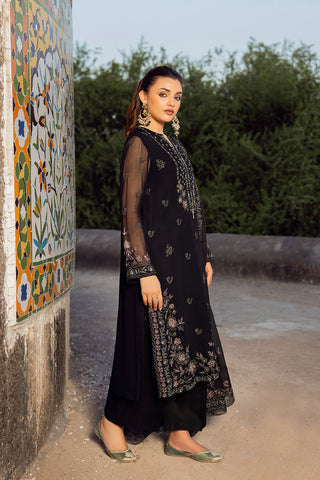 3 Piece Chiffon Embroidered (FL0092)