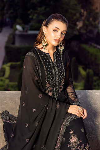 3 Piece Chiffon Embroidered (FL0092)