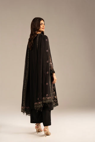 3 Piece Chiffon Embroidered (FL0092)