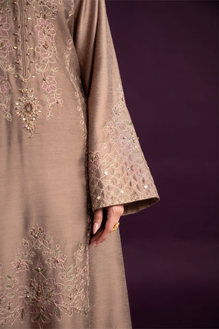 3 Piece Cotton Silk Embroidered (FL0107)