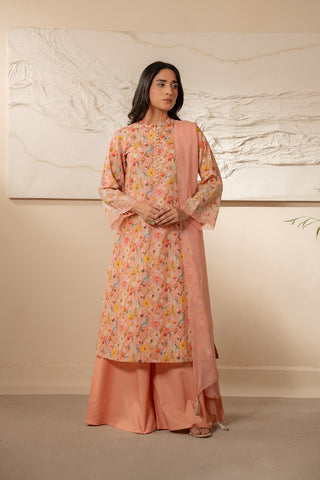 3 Piece Lawn Embroidered Suit (UC0061)
