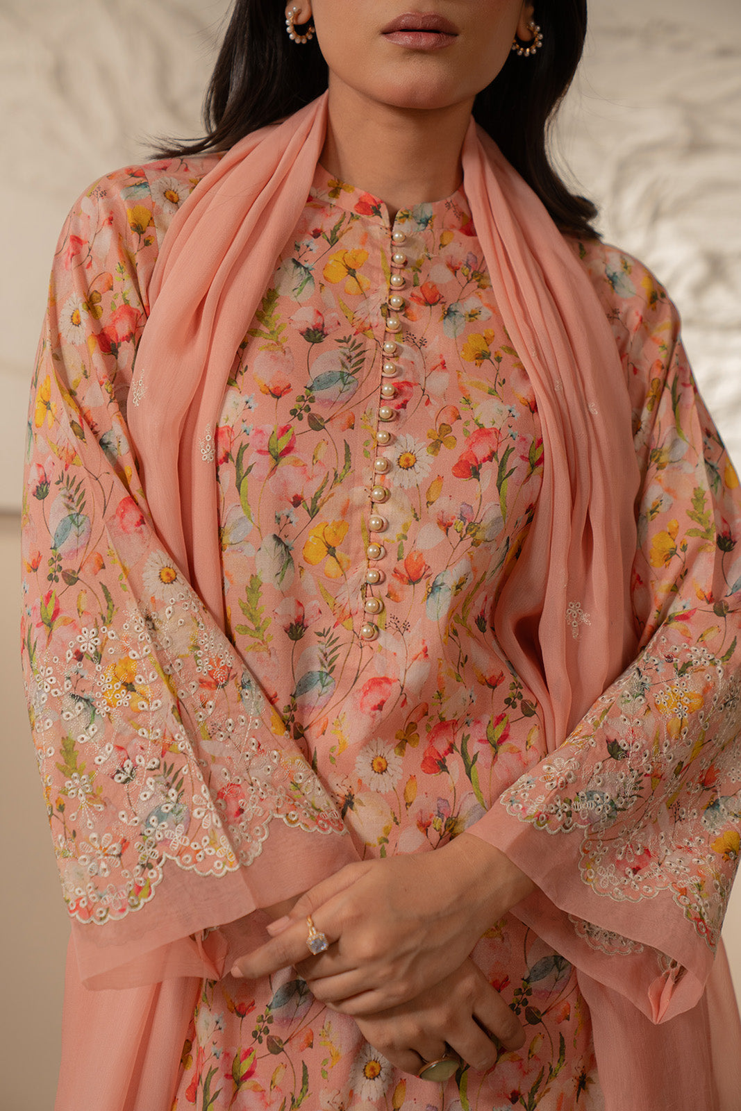 3 Piece Lawn Embroidered Suit (UC0061)