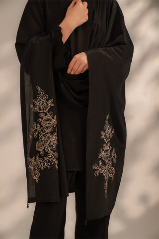 1 Piece Raw Silk Embroidered Suit (FO0001)