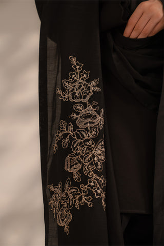 1 Piece Raw Silk Embroidered Suit (FO0001)