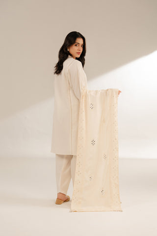 1 Piece Resham Cotton Embroidered Suit (FO0002)