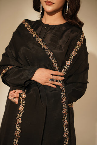 1 Piece Resham Cotton Embroidered Suit (FO0003)