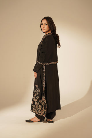 1 Piece Resham Cotton Embroidered Suit (FO0003)