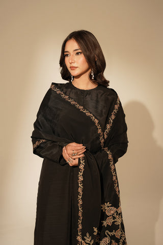 1 Piece Resham Cotton Embroidered Suit (FO0003)