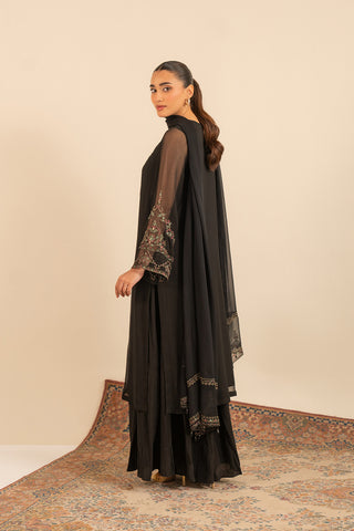 1 Piece Chiffon Embroidered (FS0014)