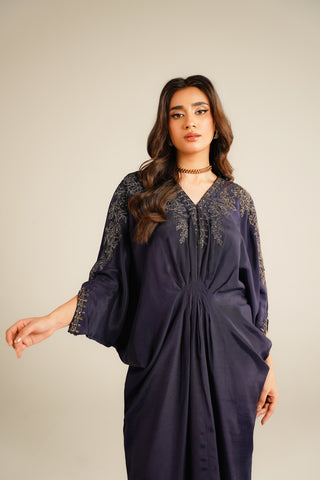 1 Piece  Silk Embroidered Shirt (FS0019)