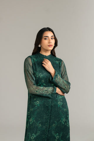 1 Piece Chiffon Printed Shirt (FS0038)