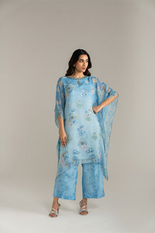 2 Piece Chiffon Printed Suit (FS0039)