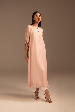 1 Piece Chiffon Embroidered Shirts (FS0066)