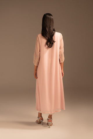 1 Piece Chiffon Embroidered Shirts (FS0066)