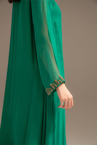 1 Piece Chiffon Embroidered (FS0071)