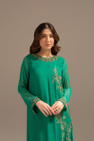 1 Piece Chiffon Embroidered (FS0071)