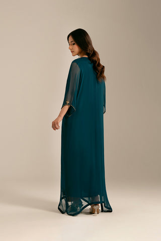 1 Piece Chiffon Embroidered (FS0072)