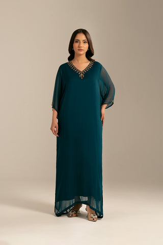 1 Piece Chiffon Embroidered (FS0072)
