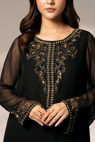 1 Piece Chiffon Embroidered (FS0076)