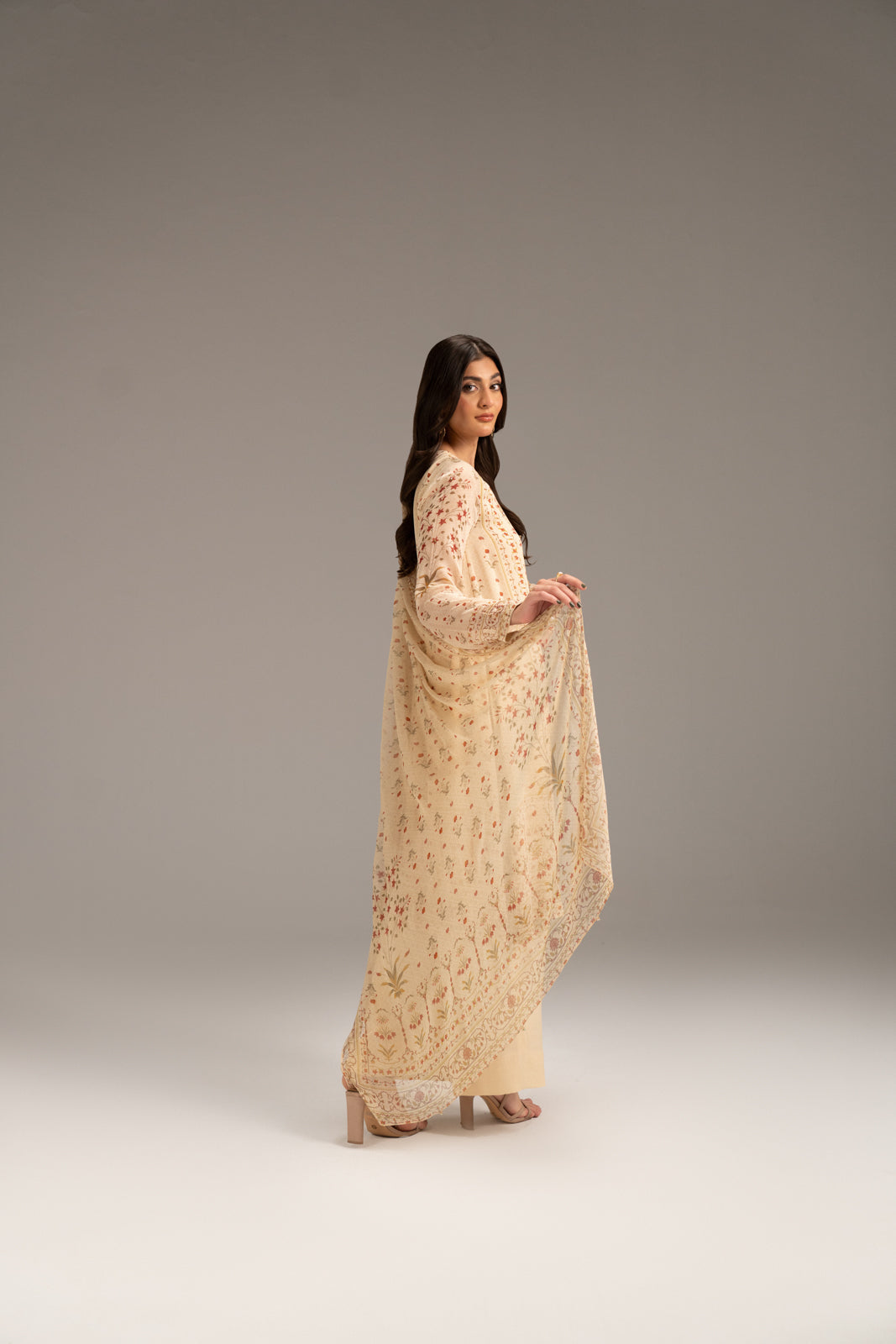 3 Piece Chiffon Printed (FS0077)