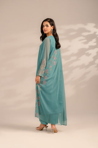 3 Piece Chiffon Embroidered (FS0078)