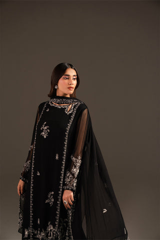 3 Piece Chiffon Embroidered (FS0079)