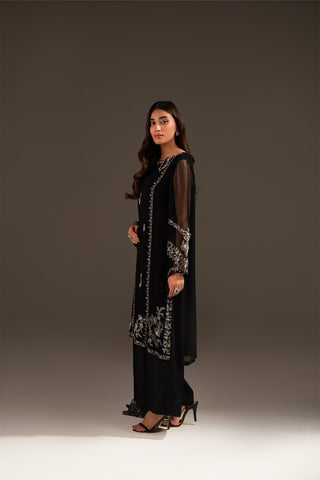 3 Piece Chiffon Embroidered (FS0079)