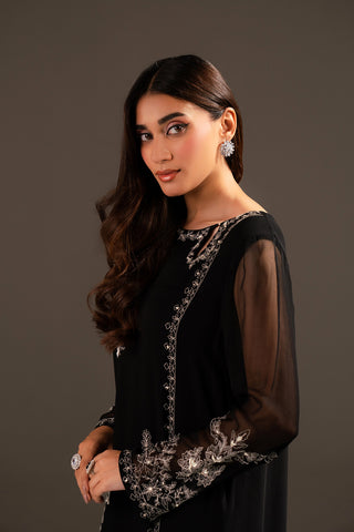 3 Piece Chiffon Embroidered (FS0079)