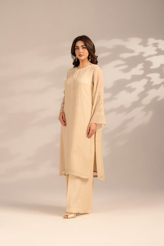 1 Piece Chiffon Embroidered (FS0080)