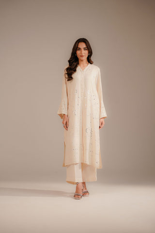 2 Piece Resham Cotton Embroidered (FS0092)