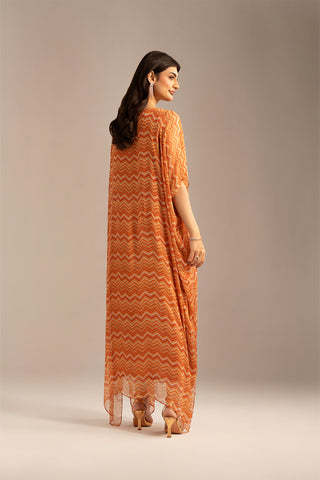 1 Piece Chiffon Printed (FS0110)