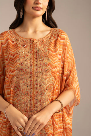 1 Piece Chiffon Printed (FS0110)