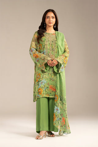 3 Piece Chiffon Printed (FS0111)