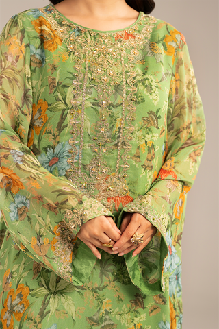 3 Piece Chiffon Printed (FS0111)