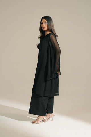 1 Piece Chiffon Embroidered Suit (FS0133)