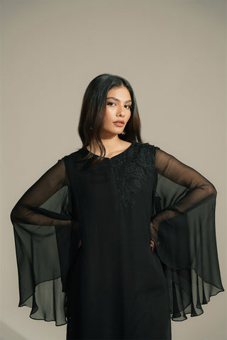 1 Piece Chiffon Embroidered Suit (FS0133)