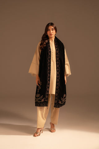 1 Piece Velvet Embroidered Suit (FT0002)