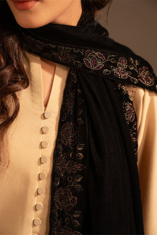 1 Piece Velvet Embroidered Suit (FT0002)