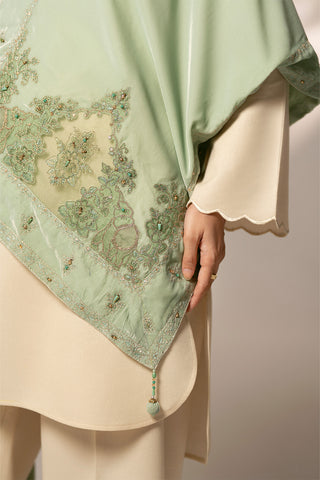 1 Piece Velvet Embroidered Suit (FT0007)