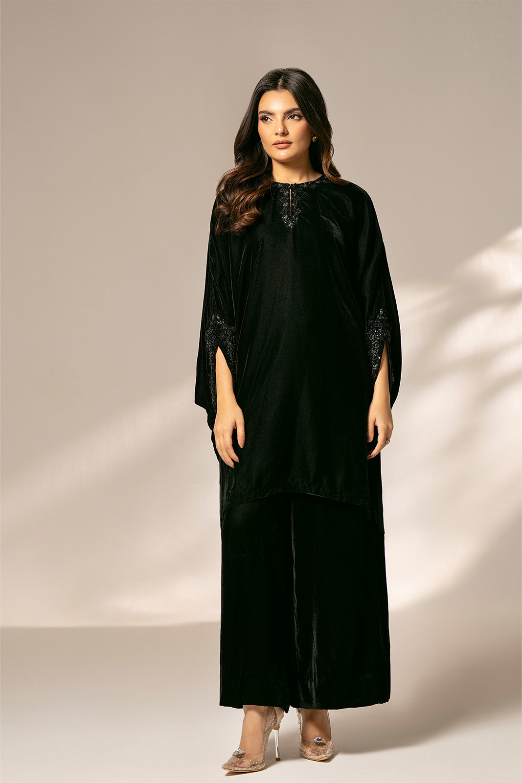 2 Piece Velvet Embroidered (FV0002)
