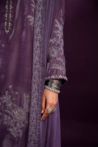 3 Piece Velvet Embroidered (FV0015)