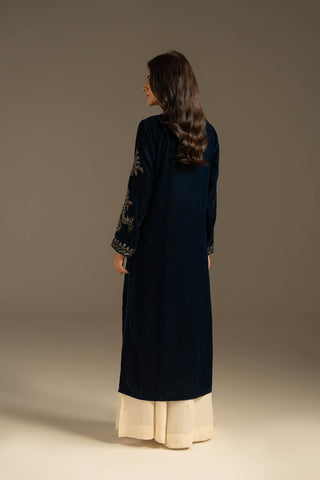 1 Piece Velvet Embroidered Suit (FV0018)