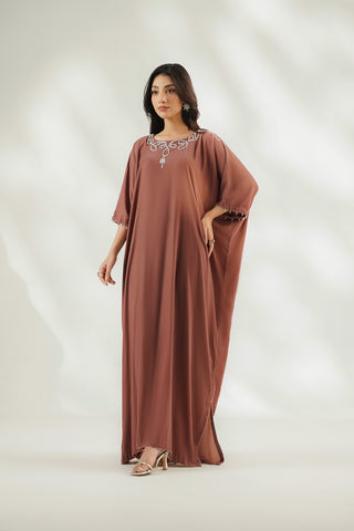 1 Piece Velvet Embroidered Suit (FV0022)