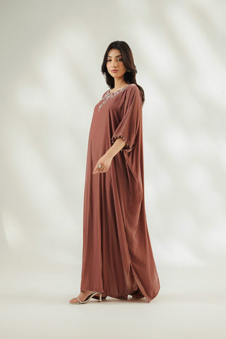 1 Piece Velvet Embroidered Suit (FV0022)