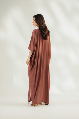 1 Piece Velvet Embroidered Suit (FV0022)
