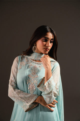 3 Piece Chiffon Embroidered (FW0013)