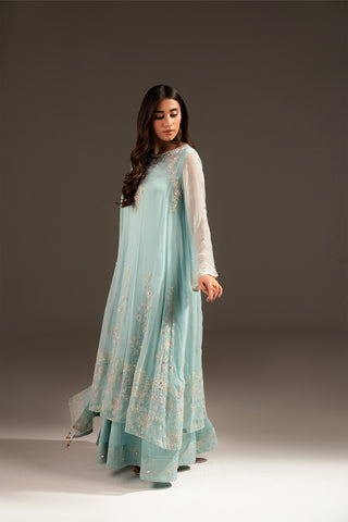 3 Piece Chiffon Embroidered (FW0013)