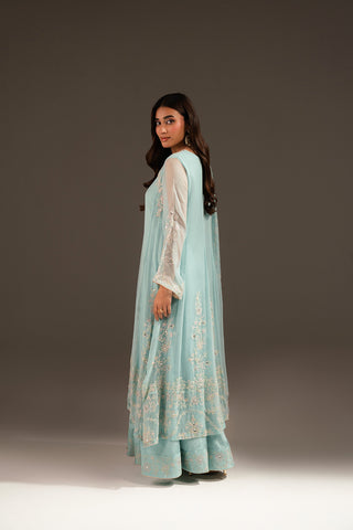 3 Piece Chiffon Embroidered (FW0013)