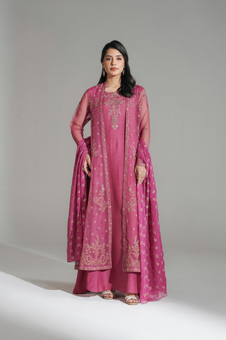 2 Piece Synthetic Organza Embroidered (FW0030)