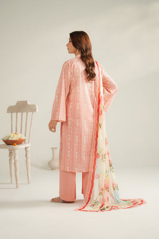 3 Piece Lawn Printed Unstitched Suit (UC0098)